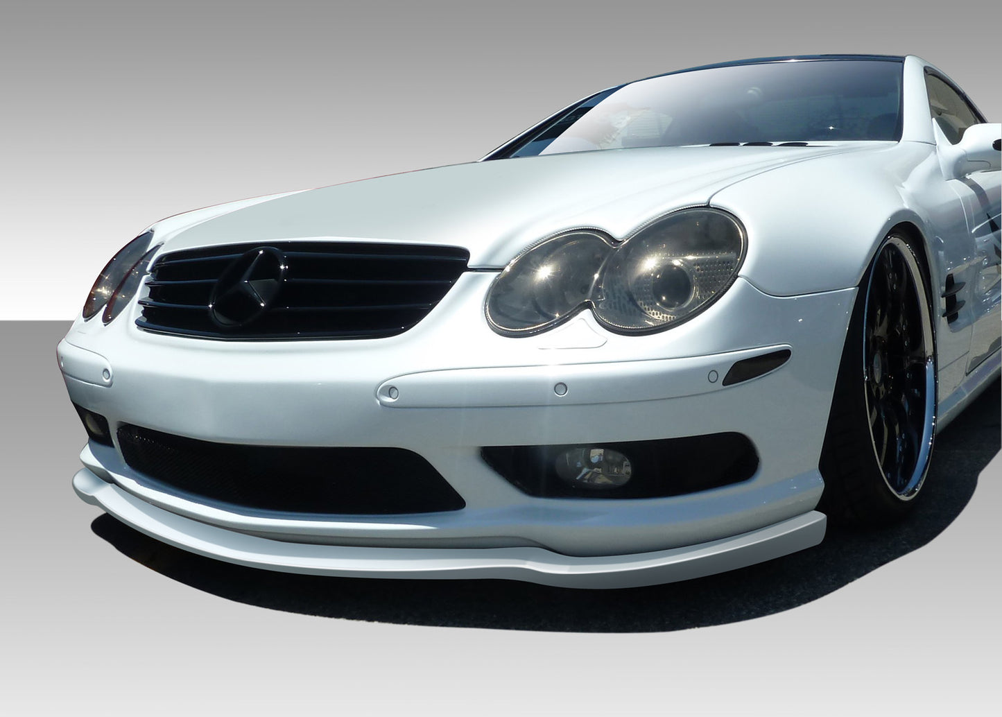 2003-2006 Mercedes SL Class R230 Duraflex L-Sport Front Lip Under Spoiler Air Dam - 1 Piece (fits AMG sport model only)