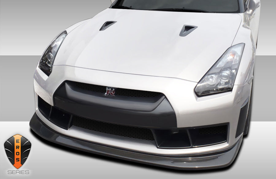 2009-2016 Nissan GT-R R35 Eros Version 4 Front Bumper Cover - 1 Piece