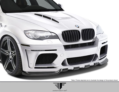 2008-2014 BMW X6 X6M E71 10-13 X5M E70 AF-5 Wide Body Front Bumper Cover ( GFK ) - 1 Piece