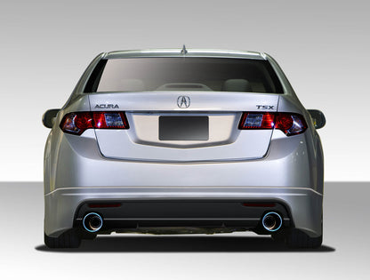 2009-2014 Acura TSX Duraflex Type M Rear Lip Under Spoiler Air Dam - 1 Piece