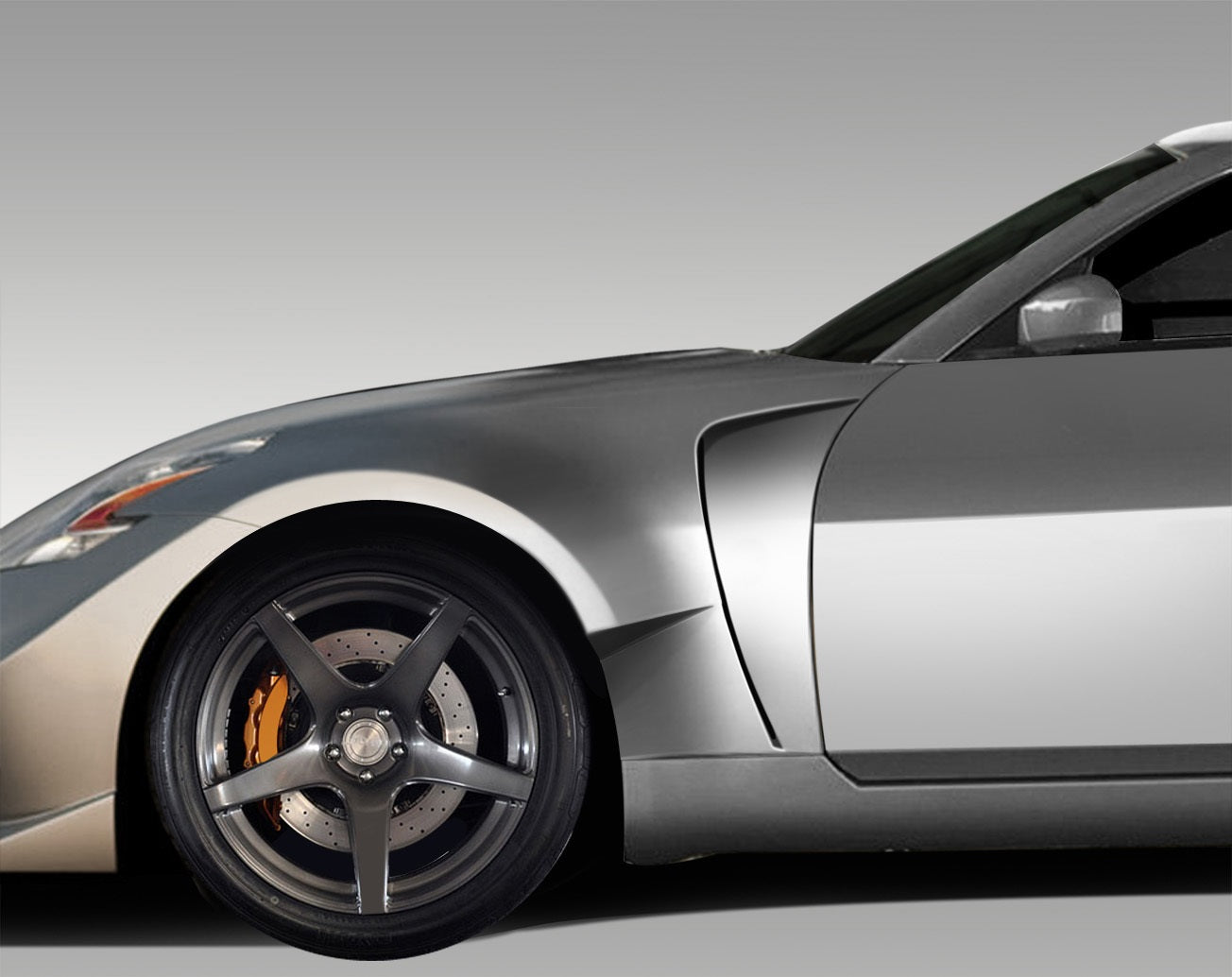 2003-2008 Nissan 350Z Z33 Duraflex 370Z AM-S Conversion Fenders - 2 Piece