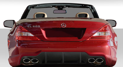 2003-2012 Mercedes SL Class R230 Duraflex SL65 Look Rear Bumper Cover - 1 Piece