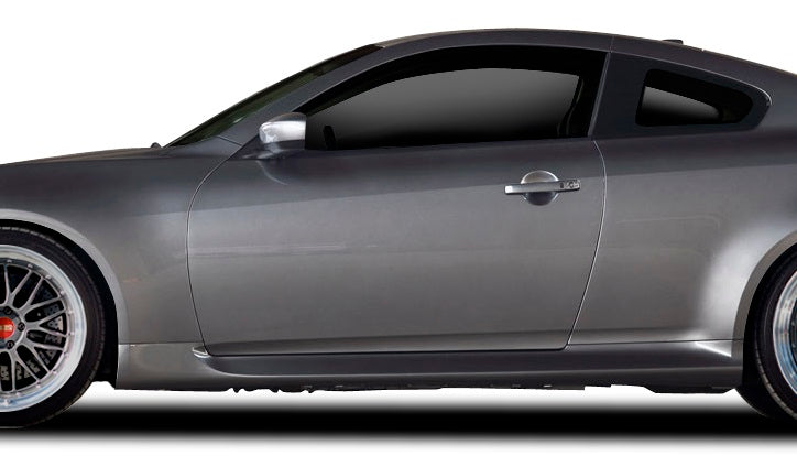 2008-2015 Infiniti G Coupe G37 Q60 Duraflex IPL Look Side Skirts Rocker Panels - 2 Piece