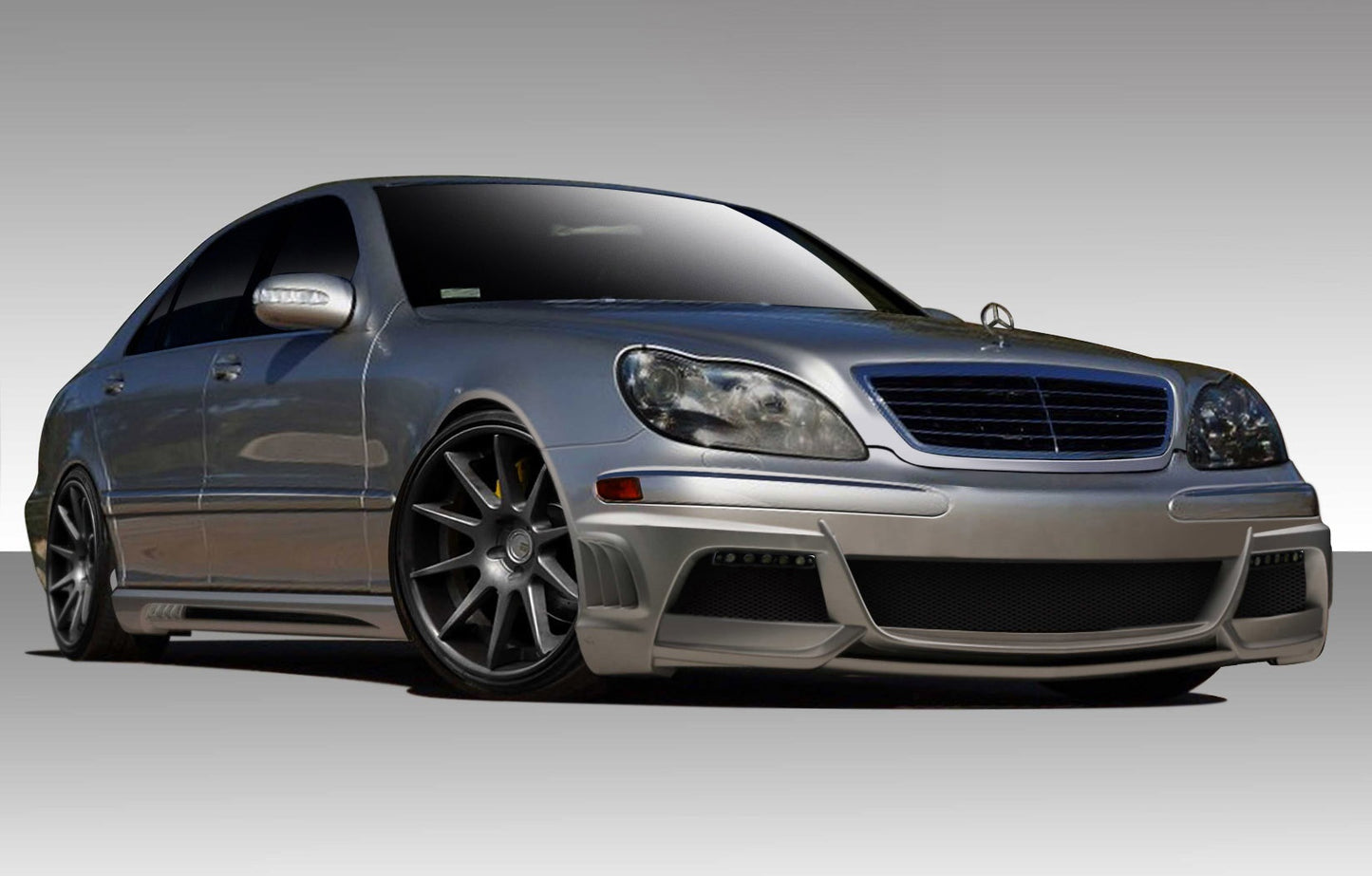 2000-2002 Mercedes S Class W220 Duraflex W-3 Body Kit ( long wheelbase models only) - 4 Piece