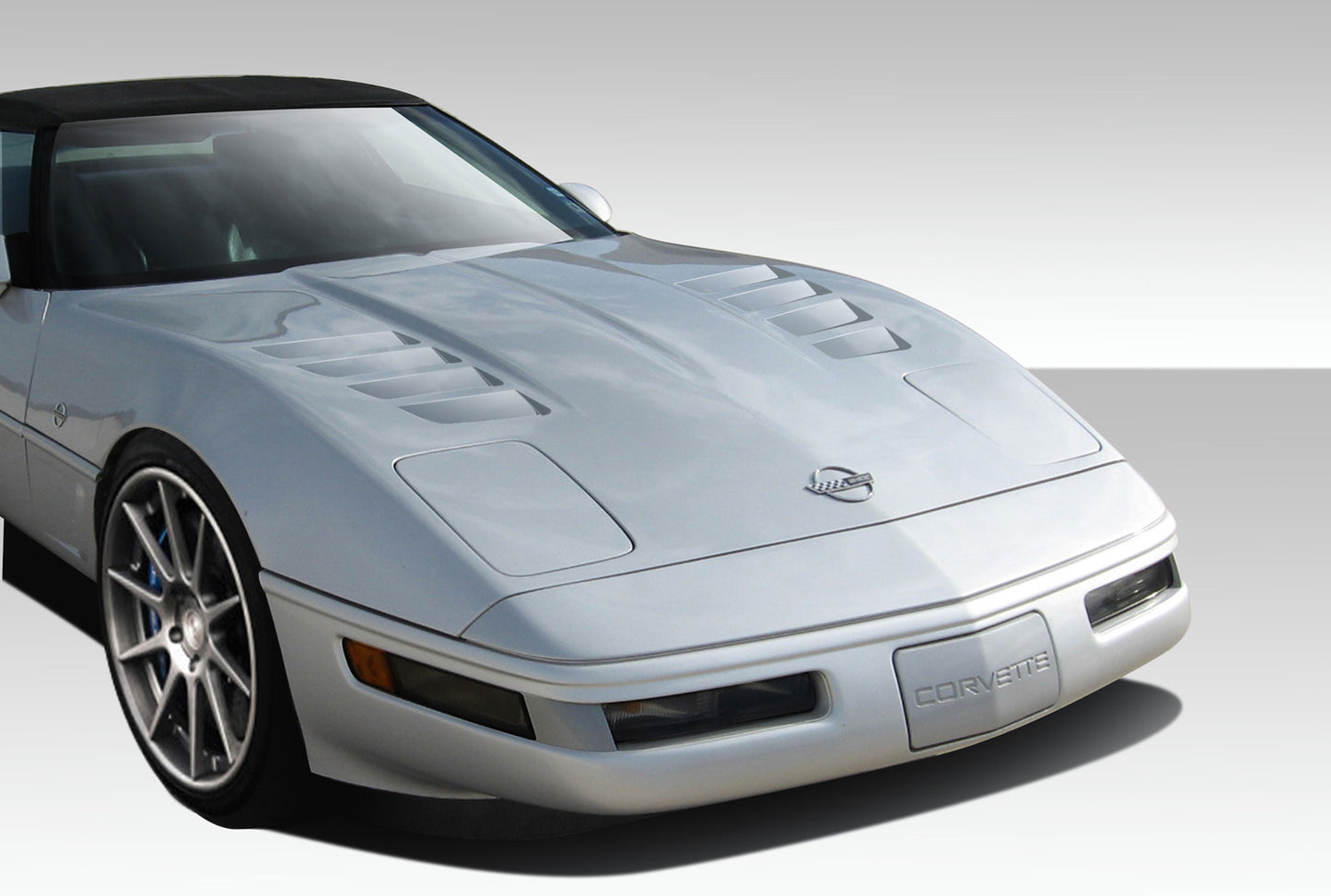 1985-1996 Chevrolet Corvette C4 Duraflex GT Concept Hood - 1 Piece