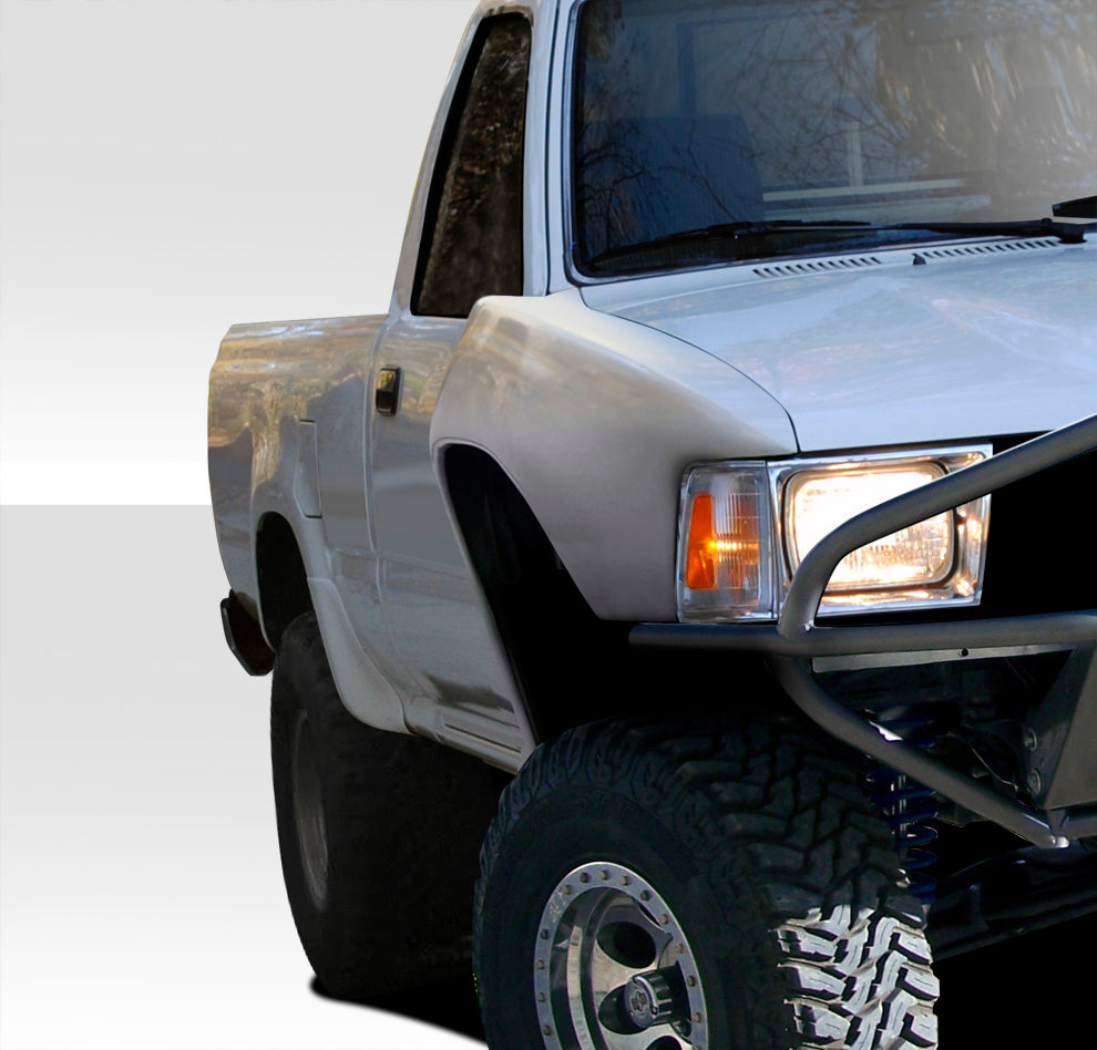 1989-1995 Toyota Pickup Ivan-Dan (Sharp) Duraflex Off Road 4 Inch Bulge Front Fenders - 2 Piece