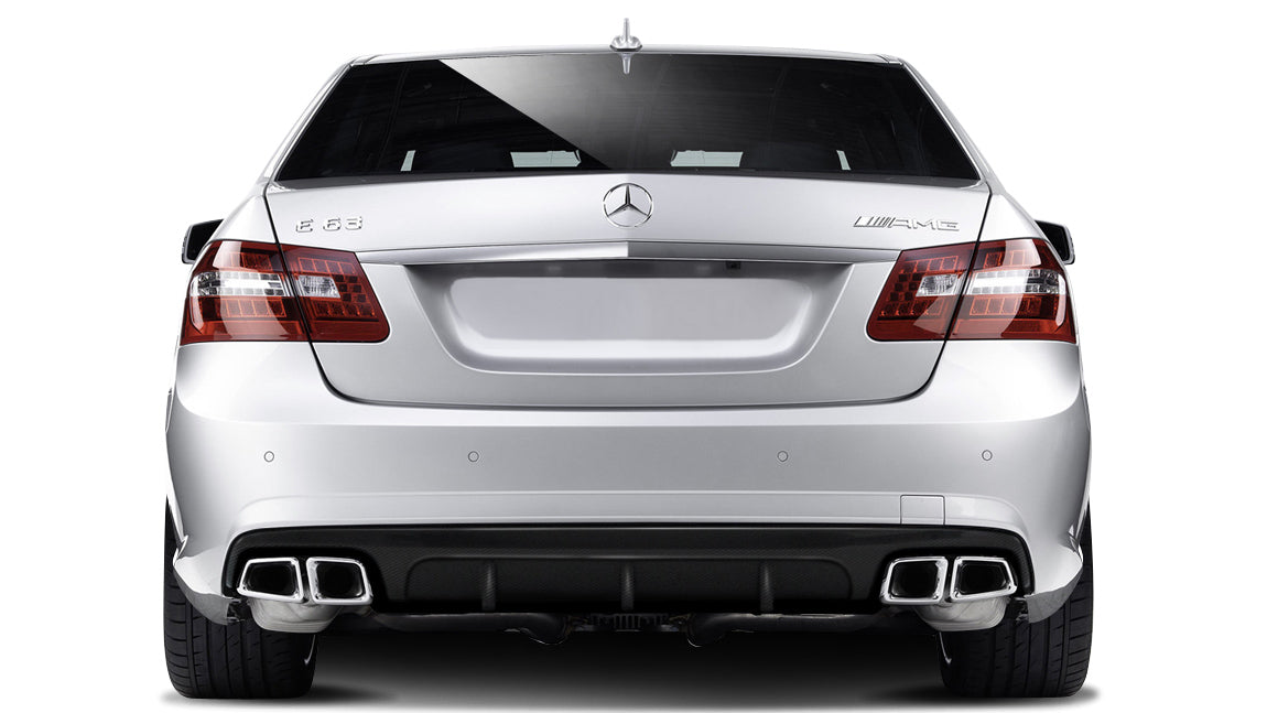 2010-2013 Mercedes E Class W212 AMG Sport Carbon AF-3 Rear Diffuser ( CFP ) - 1 Piece