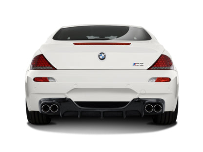 2006-2010 BMW M6 E63 E64 Convertible / 2DR Carbon AF-1 Rear Diffuser ( CFP ) - 1 Piece