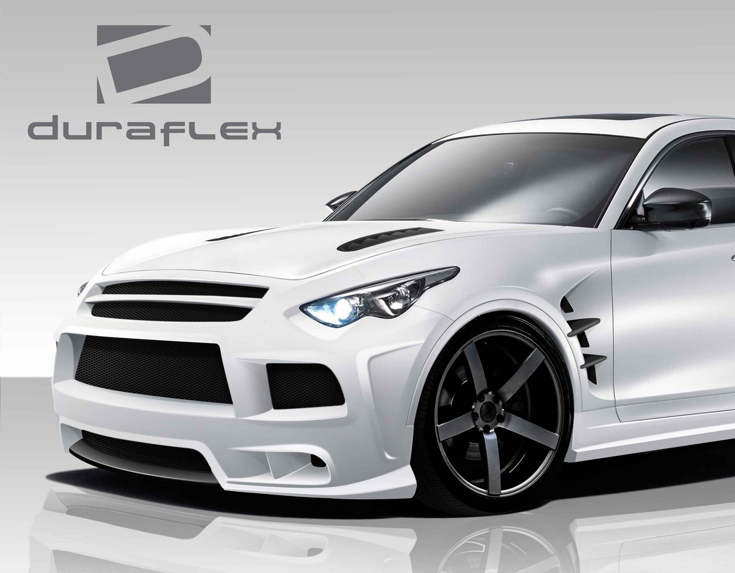 2009-2011 Infiniti FX35 FX50 QX70 Duraflex CT-R Body Kit - 7 Piece