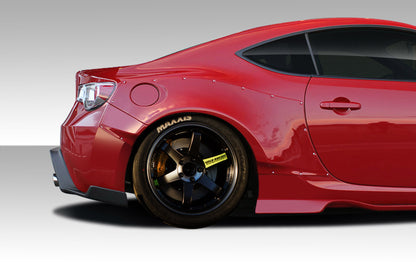 2013-2020 Scion FR-S Toyota 86 BRZ Duraflex GT500 Wide Body Rear Fenders (+70mm) - 4 Piece