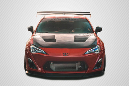 2013-2020 Scion FR-S Toyota 86 Subaru BRZ Carbon Creations Dritech 86-R Hood - 1 Piece