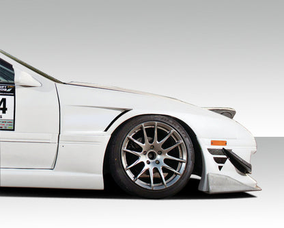 1986-1991 Mazda RX-7 Duraflex FK Sport 20mm Front Fenders - 2 Piece