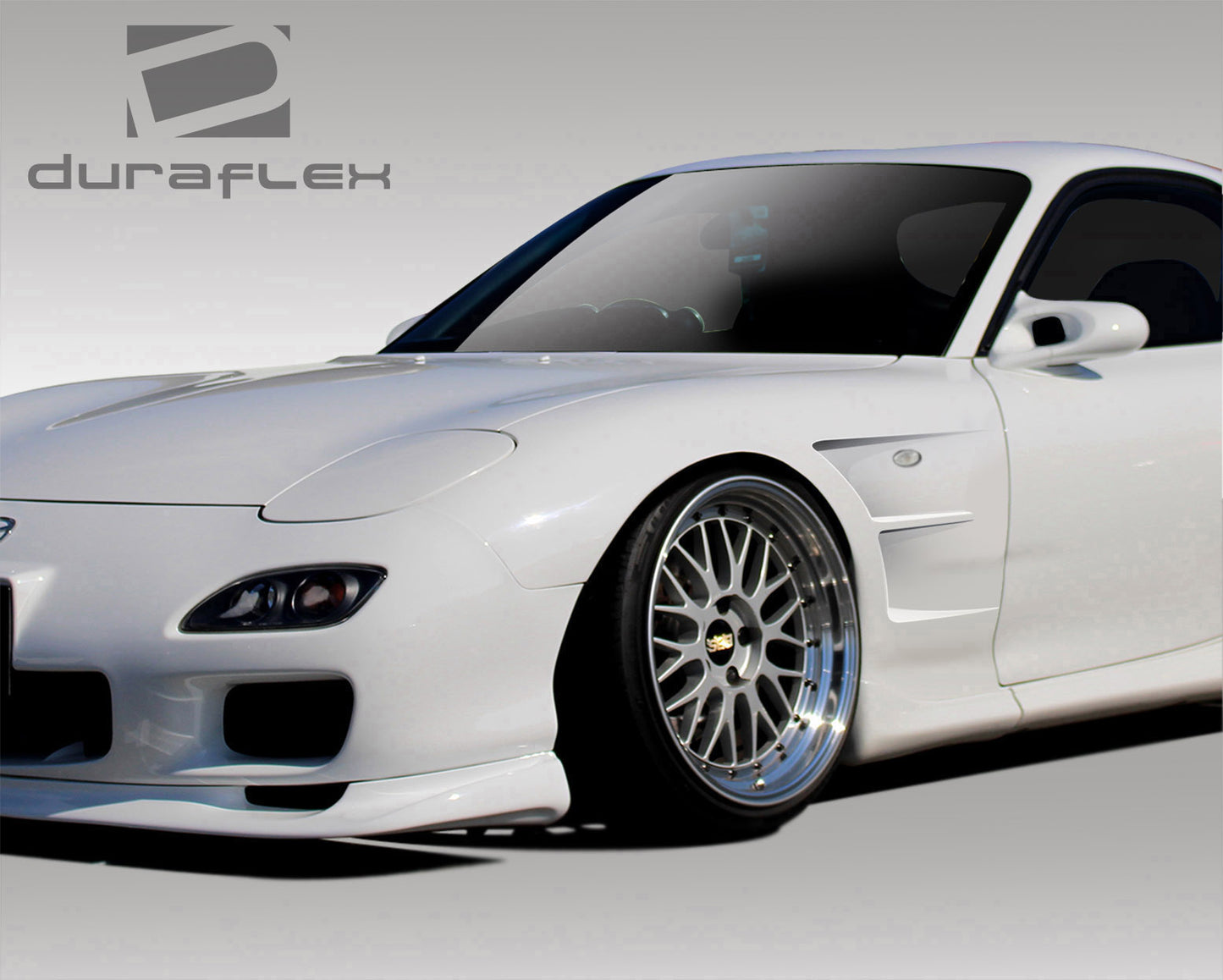 1993-1997 Mazda RX-7 Duraflex B-Sport 25mm Front Fenders - 2 Piece