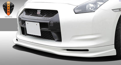 2009-2011 Nissan GT-R R35 Eros Version 5 Front Lip Under Spoiler Air Dam - 1 Piece