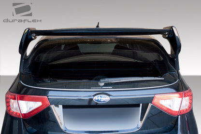 2008-2011 Subaru Impreza 5DR 2008-2014 Subaru WRX STI 5DR Duraflex VR-S Wing Trunk Lid Spoiler - 4 Piece