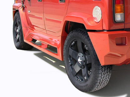 2003-2009 Hummer H2 Couture Polyurethane Vortex Wide Body Rear Fender Flares - 2 Piece (S)