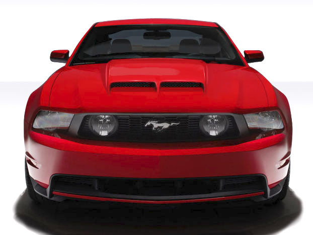 2010-2012 Ford Mustang Duraflex CVX Version 2 Hood - 1 Piece