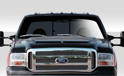 1999-2007 Ford Super Duty F250 F350 F450 F550 / 2000-2005 Ford Excursion Duraflex CVX Hood - 1 Piece