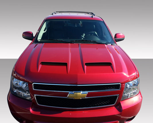 2007-2014 Chevrolet Tahoe Avalanche Suburban Duraflex CVX Hood - 1 Piece