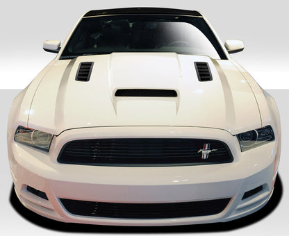 2013-2014 Ford Mustang / 2010-2014 Mustang GT500 Duraflex CVX Hood - 1 Piece