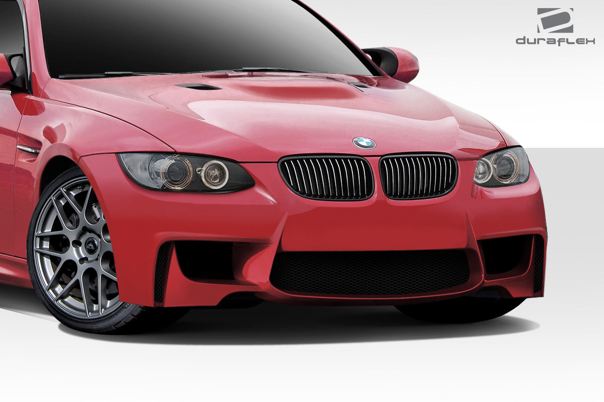 2008-2013 BMW M3 E90 E92 E93 Duraflex 1M Look Front Bumper Cover - 1 Piece