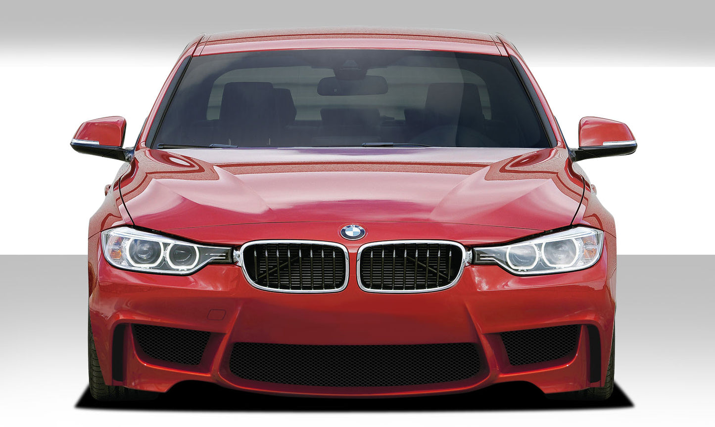 2012-2018 BMW 3 Series F30 Duraflex 1M Look Front Bumper Cover - 1 Piece