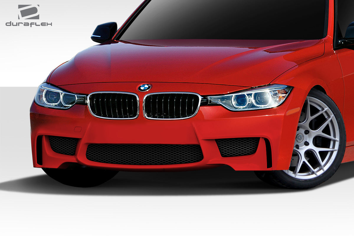 2012-2018 BMW 3 Series F30 Duraflex 1M Look Front Bumper Cover - 1 Piece