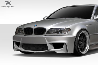 1999-2006 BMW 3 Series E46 Duraflex 1M Look Front Bumper Cover - 1 Piece