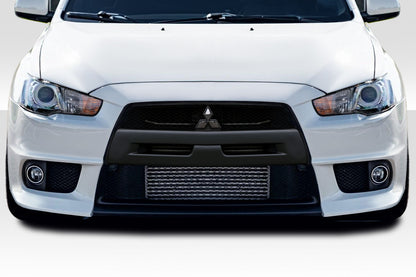 2008-2017 Mitsubishi Lancer Duraflex Evo X V2 Front Bumper Cover - 1 Piece