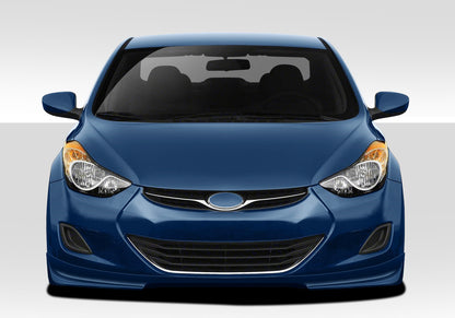 2011-2013 Hyundai Elantra Duraflex Racer Front Lip Under Spoiler Air Dam - 1 Piece