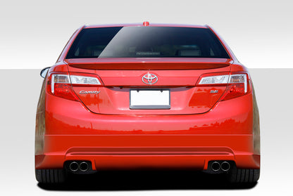 2012-2014 Toyota Camry Duraflex Racer Rear Lip Under Spoiler Air Dam - 1 Piece