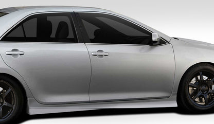 2012-2014 Toyota Camry Duraflex Racer Side Skirt Rocker Panels - 2 Piece