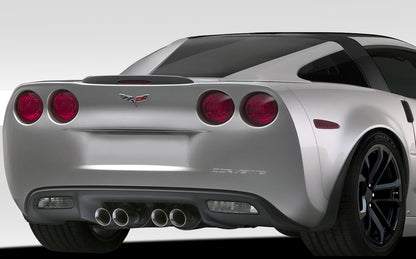 2005-2013 Chevrolet Corvette C6 Duraflex Stingray Look Roof Window Rail Halo Kit - 3 Piece