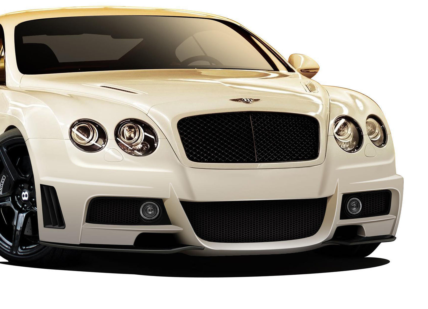 2003-2010 Bentley Continental GT GTC AF-1 Front Bumper Cover ( GFK ) - 1 Piece