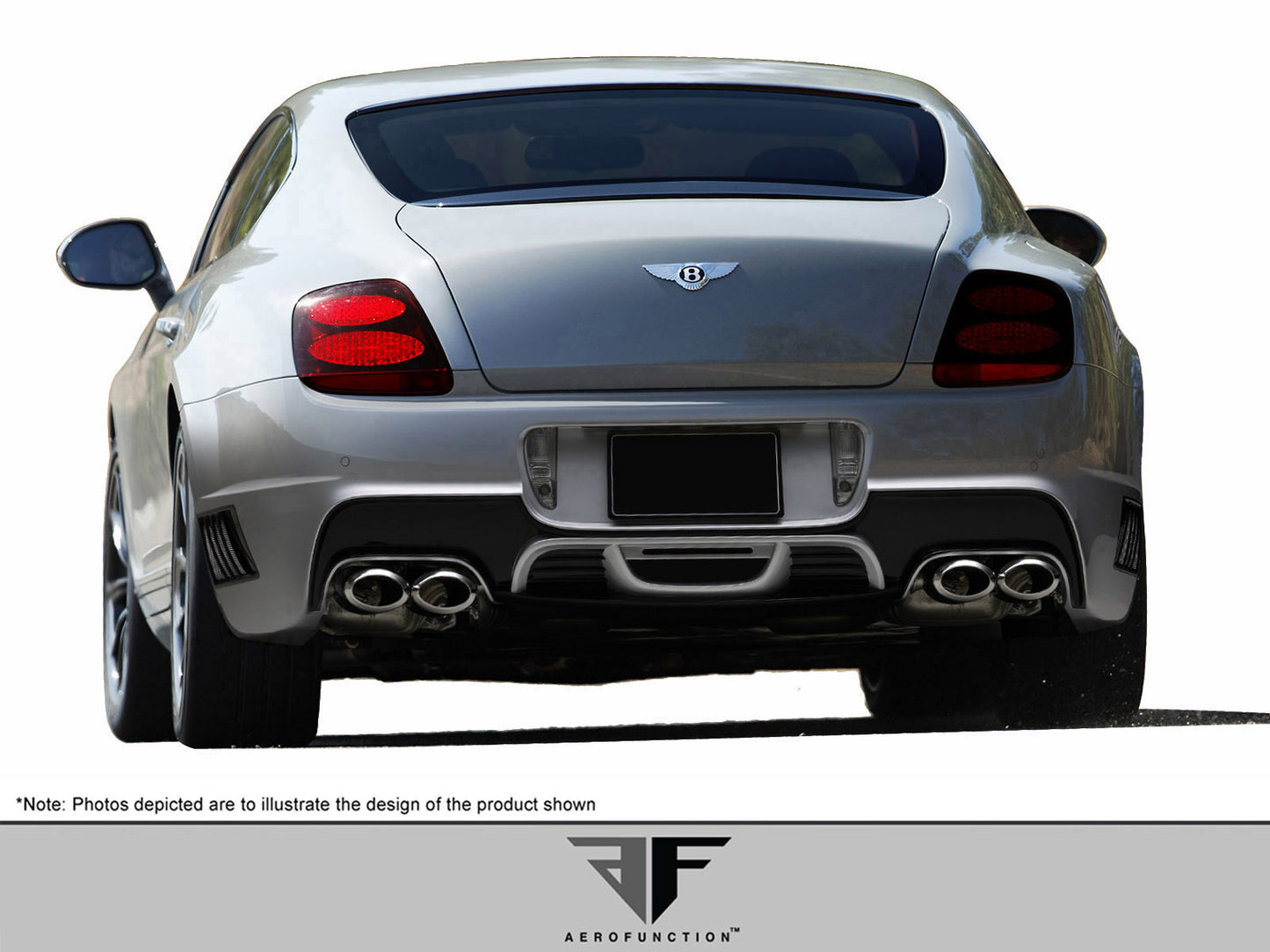 2003-2010 Bentley Continental GT GTC AF-1 Body Kit ( GFK ) - 4 Piece