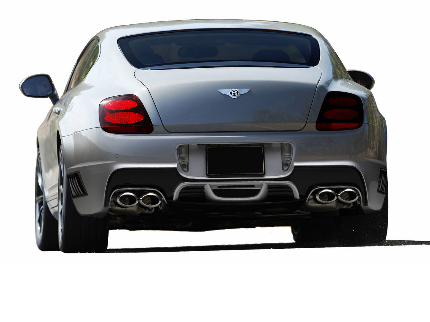 2003-2010 Bentley Continental GT GTC AF-1 Rear Bumper Cover ( GFK ) - 1 Piece