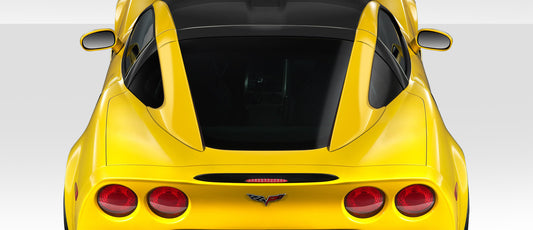 2005-2013 Chevrolet Corvette C6 Duraflex Stingray Look Roof Window Rail Halo Kit - 3 Piece