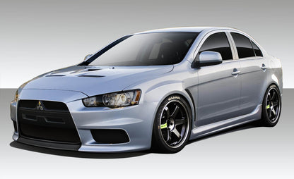 2008-2017 Mitsubishi Lancer Duraflex Evo X V3 Body Kit - 6 Piece