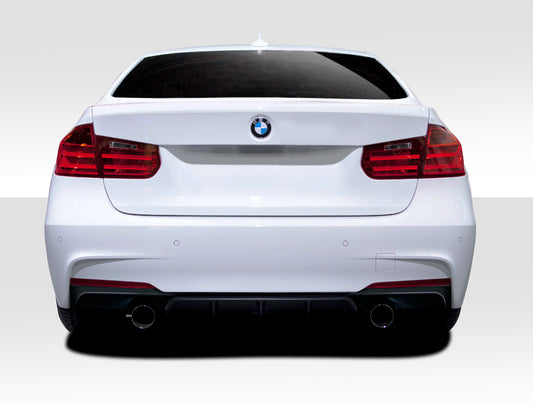 2012-2018 BMW 3 Series F30 Duraflex M Performance Look Rear Diffuser - 1 Piece ( will only fit M Sport bumpers ) (S)