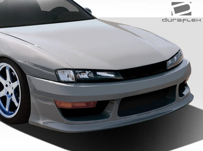 1997-1998 Nissan 240SX S14 Duraflex V-Speed Wide Body Front Bumper Cover - 1 Piece