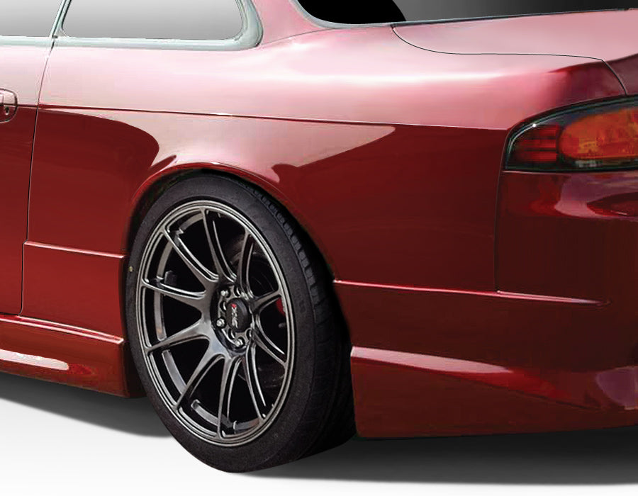 1995-1998 Nissan 240SX S14 Duraflex C-Speed 50mm Rear Fenders - 2 Piece