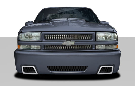 1994-2004 Chevrolet S10 1995-2004 Blazer Duraflex SS Look Front Bumper Cover - 1 Piece