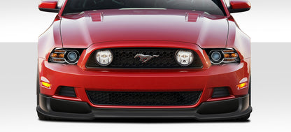 2013-2014 Ford Mustang Duraflex R500 Body Kit - 6 Piece - Includes R500 Front Lip Under Air Dam Spoiler (109523) R-Spec Side Skirt Splitters (107607) R500 Rear Splitter (109593) (S)