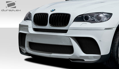 2010-2014 BMW X6 E71 E72 Duraflex M Performance Look Front Lip Under Air Dam Spoiler - 2 Piece (S)