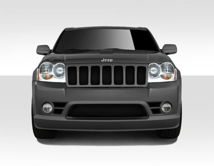 2005-2007 Jeep Grand Cherokee Duraflex SRT Look Front Bumper Cover - 1 Piece