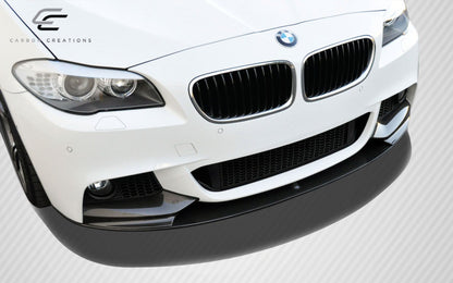 2011-2016 BMW 5 Series F10 Carbon Creations M Performance Look Front Lip Splitter ( will only fit M Sport bumpers ) - 1 Piece