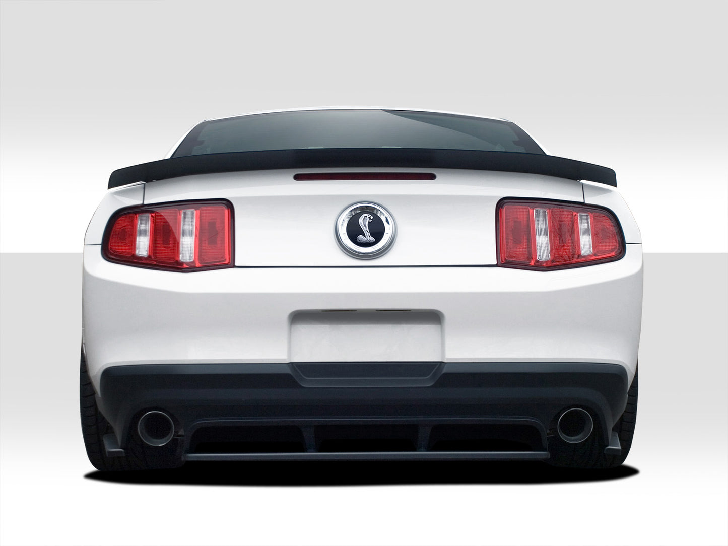 2010-2012 Ford Mustang Duraflex R500 Rear Diffuser Splitter - 4 Piece