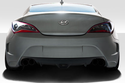 2010-2016 Hyundai Genesis Coupe 2DR Duraflex AM-S GT Rear Bumper Cover - 1 Piece