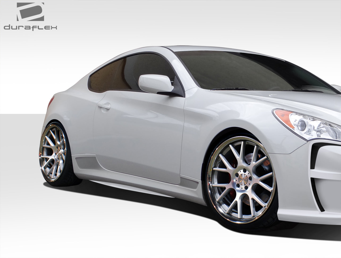 2010-2016 Hyundai Genesis Coupe 2DR Duraflex VG-R Side Skirt Rocker Panels - 2 Piece