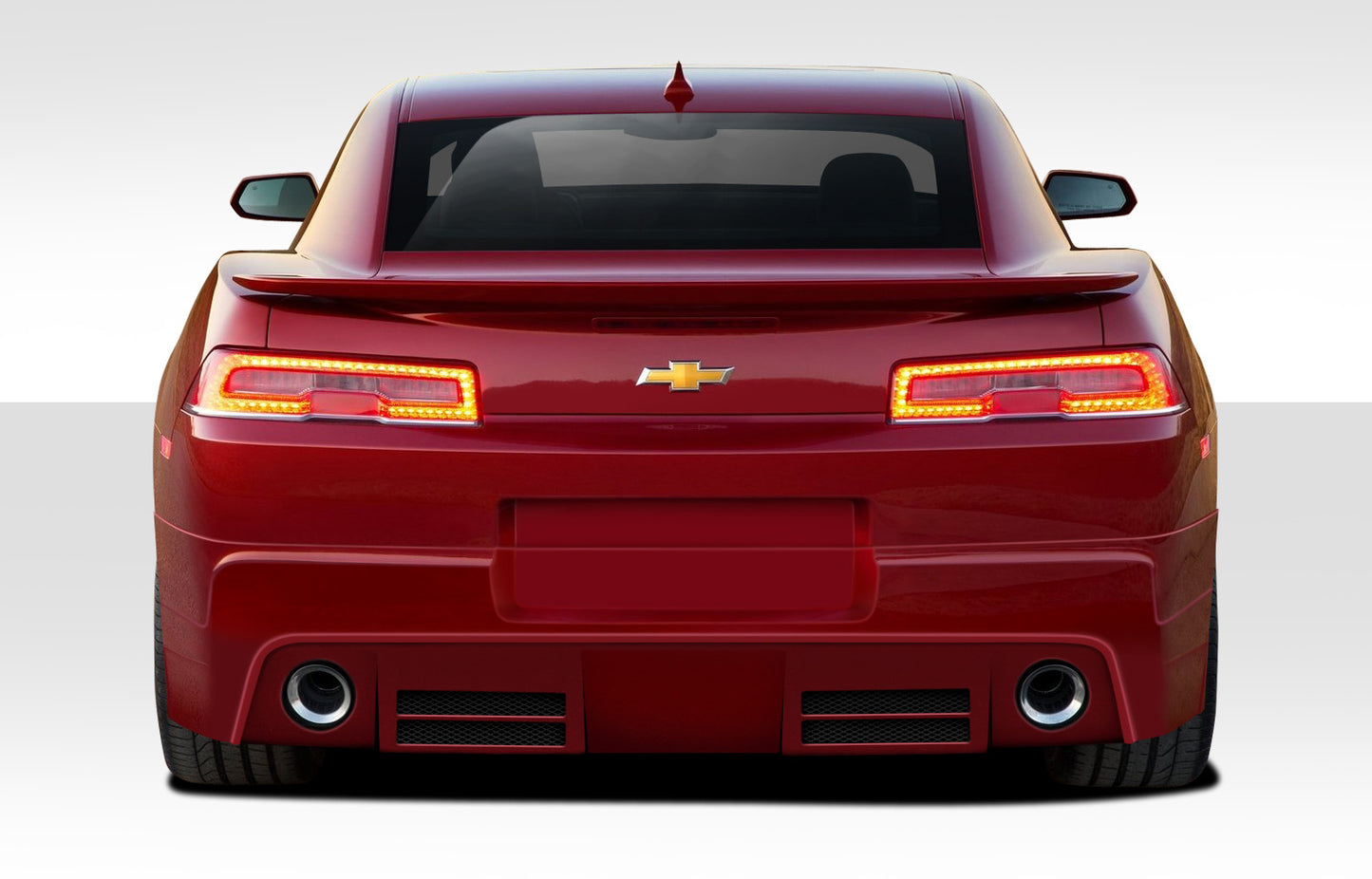 2014-2015 Chevrolet Camaro Duraflex Racer Rear Lip Under Air Dam Spoiler - 1 Piece